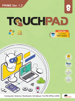 cover image of Touchpad Prime Ver. 1.2 Class 8